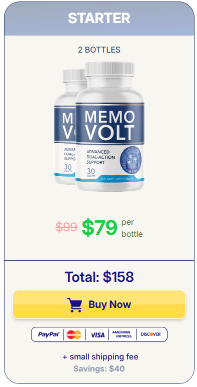 Buy MemoVolt 1 Bottle