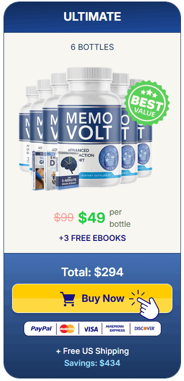 Buy MemoVolt 6 Bottle